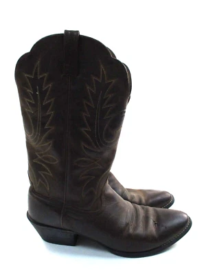 Botas vaqueras bordadas occidentales Ariat Heritage para mujer talla 10B Foto 1 de 4