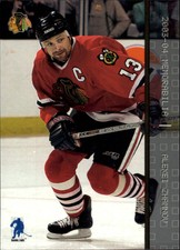 2003-04 BAP Memorabilia Chicago Blackhawks Hockey Card #9 Alexei Zhamnov