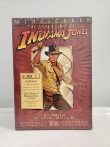 THE ADVENTURES OF INDIANA JONES COMPLETE DVD MOVIE COLLECTION 4-DISC NEW SEALED - Picture 1 of 10