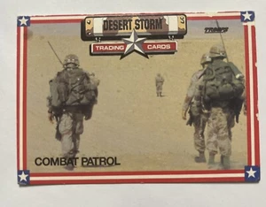 1991 SPECTRA STAR DESERT STORM CARD - #58  COMBAT PATROL - Picture 1 of 14