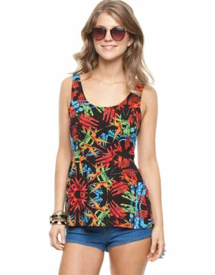 VOLCOM BETTER DAYS TANK TEE JUNIORS T SHIRT SMALL code L154 - Image 1 of 4