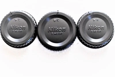 3X Nikon LF-4 REAR Lens Caps Fit All Nikon F-mount lenses FREE Fast U.S Shipping