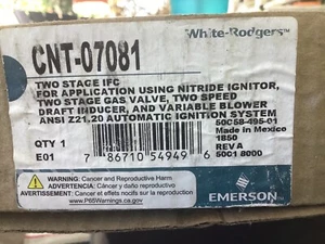 Trane/American Standard furnace circuit board model # CNT-07081. For 2 stage va - Picture 1 of 3