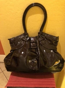 Vintage Salvatore Ferragamo Lackleder Celtico Tasche. Absolut schön. - Bild 1 von 9