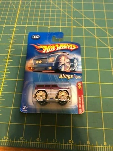 Hot Wheels 2005 First Edition Mercedes Benz G500 2005 034 Blings 4/10 - Picture 1 of 4