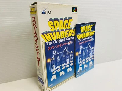 Space Invaders SNES TAITO Nintendo Super Famicom SFC Games NTSC-J Japan Import - Image 1 of 4