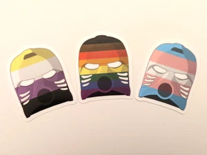 LEGO Bionicle Pride Hau stickers - lot of 3! - Picture 1 of 1