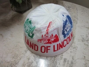 Vintage Land of Lincoln Souvenir Cap, Mütze - Bild 1 von 5