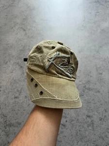 Gorra Vintage Fade Años 2000 Crazy Rock N Roll Sombrero Retro Para Hombre Talla Única Caqui - Imagen 1 de 14