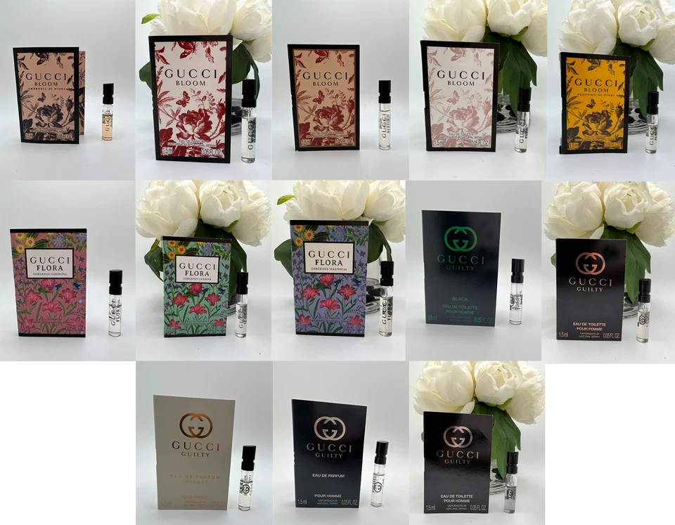 Muestras de frascos de perfume Gucci elige aromas, envío combinado y descuento Foto 1 de 1