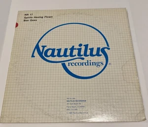 Bee Gees Nautilus Recordings 1980 Master Vinyl TEST PRESSING Record album, Rare! - Foto 1 di 4