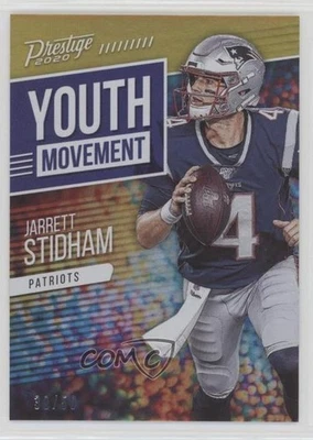 2020 Panini Prestige Youth Movement Xtra Points Gold /50 Jarrett Stidham #YM-JS - Image 1 of 2