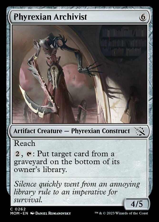 x1 Phyrexian Archivist - March of the Machines - NM - MTG - Image 1 of 1