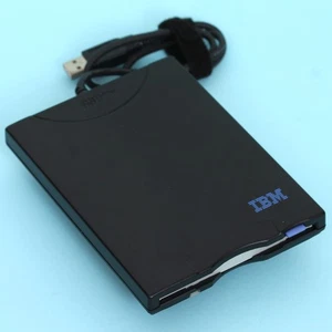 IBM Thinkpad Portable External USB 1.44 MB 3.5” FDD Floppy Disk Drive 06P5221 - Afbeelding 1 van 4