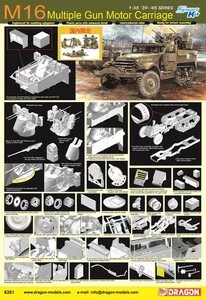 DRAGON 6381 1/35 M16 Multiple Gun Motor Carriage Limited Edition w/Soldier Set - Picture 1 of 1