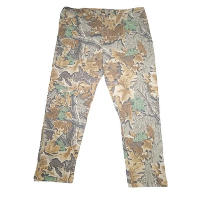 VTG Wrangler Rugged Camo Jeans Realtree Advantage Men's Hunting USA 47 x 33 - Image 1 of 4