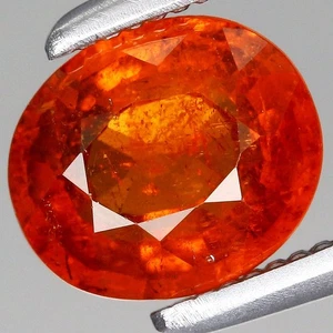 Granato Spessartite non trattato 1,19 ct p.w 6,4 x 5,4 mm cuscino naturale Namibia, Africa - Foto 1 di 4