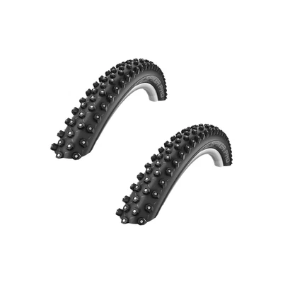 Pack de 2 Neumáticos Schwalbe Ice Spiker Pro 26 x 2.1 Cubierta Rendimiento Invierno Foto 1 de 2