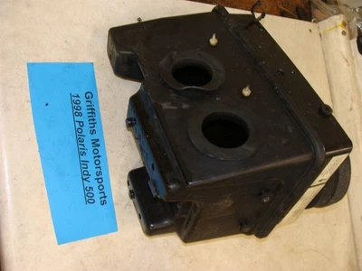 1998 POLARIS INDY 500 L/C airbox breather muffler w carb boots air intake box - Image 1 of 4