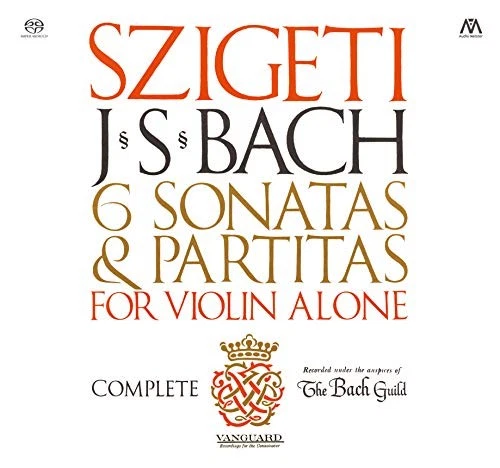 [BRAND NEW] Szigeti J.S.Bach 6 Sonatas & Partitas for Violin Alone [SACD] - Image 1 of 1