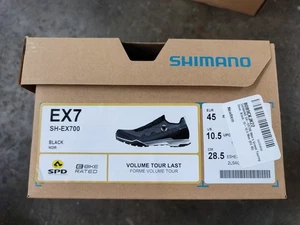 Neue Shimano SH-EX700 Fahrradschuhe, schwarz, EU45, US 10,5 - Bild 1 von 5