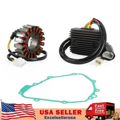 Magneto Stator+Voltage Rectifier+Gasket For Honda CB900F Hornet 2002-2007 06 05 - Image 1 of 4