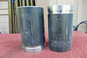 3 ZOLL SCHRAUBSTOCK GERILLT X 6 ZOLL ABGESCHRÄGTES ENDE NPT SCH 40 A53 ROHRNIPPEL - Bild 1 von 6