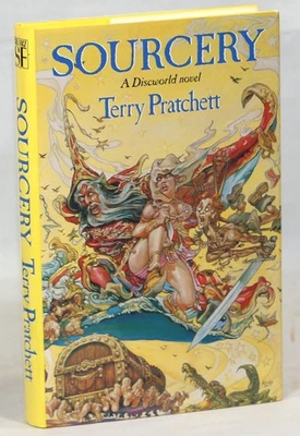Terry Pratchett / Sourcery Signed 1st Edition 1988 - Image 1 of 2