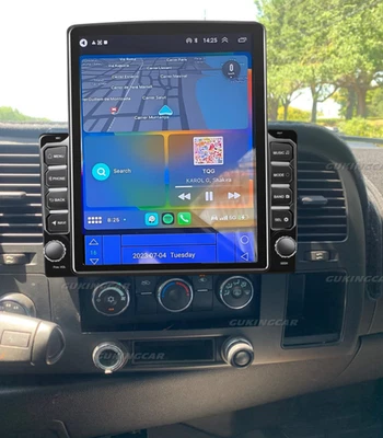 9.7'' Car Radio Stereo For 2007-2014 Chevy Silverado 1500 2500 Android15 Carplay - Image 1 of 4