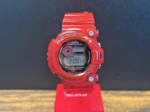 CASIO G Shock FROGMAN GW 200F Cherry Red Dolphin Whale 2003 Limited Diver - Picture 1 of 9