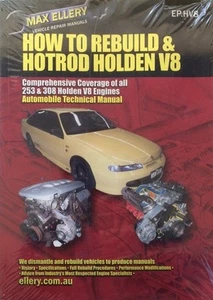 MAX ELLERYS REPAIR MANUAL HOLDEN COMMODORE V8 253 308 - Picture 1 of 1