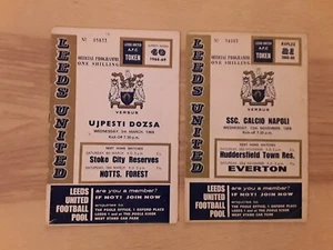 Leeds United 1968/69 Heimspiele UEFA/Messen Cup aus Menü auswählen - Bild 1 von 3