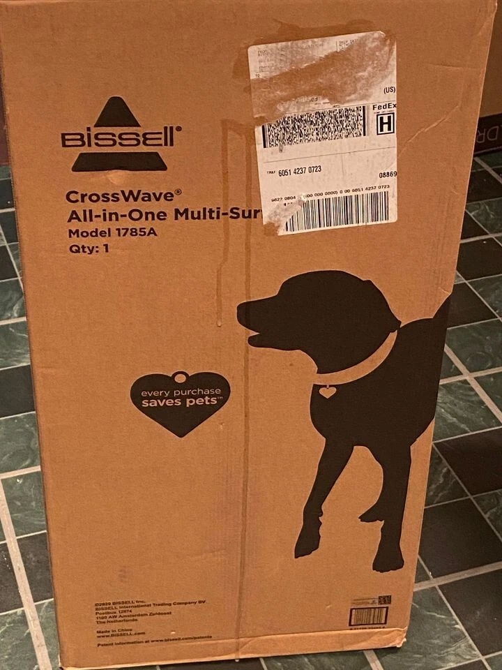 BISSELL Crosswave All in One Wet/Dry Vacuum Cleaner - Green