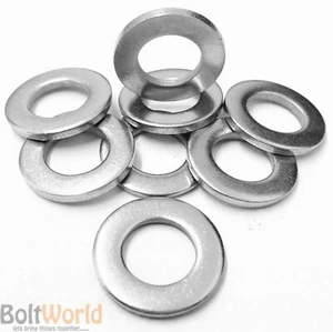 LAVADORAS CHAPADAS EN ZINC BRILLANTE M4 M5 M6 M6 M8 M10 M12 M14 M16 M20 M24 FORMA A, B, C, G - Imagen 1 de 5
