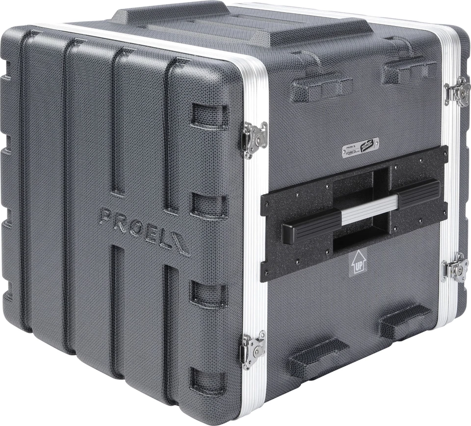 Proel FOABSR10U 10U 19" ABS Rack Case 42 cm Spritzwasserdicht 10HE Aluminium - Bild 1 von 1