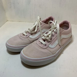 Vans Old Skool Shoes Pink Canvas Lace Up Sneakers Casual US Women’s Size 7 - Picture 1 of 9