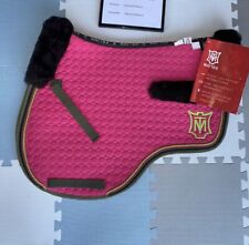 Mattes Pink Custom Made Saddle Pad Soze Large