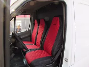 Mercedes Sprinter DODGE Sprinter 2006 - 2014 Front Seat Covers 1 SINGLE 1 DOUBLE - Picture 1 of 4