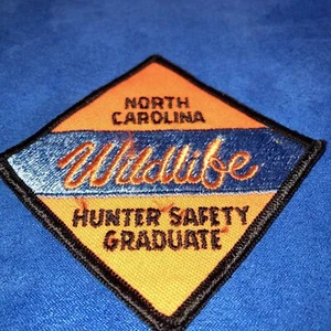 North Carolina wildlife hunter safety graduate patch - Picture 1 of 3
