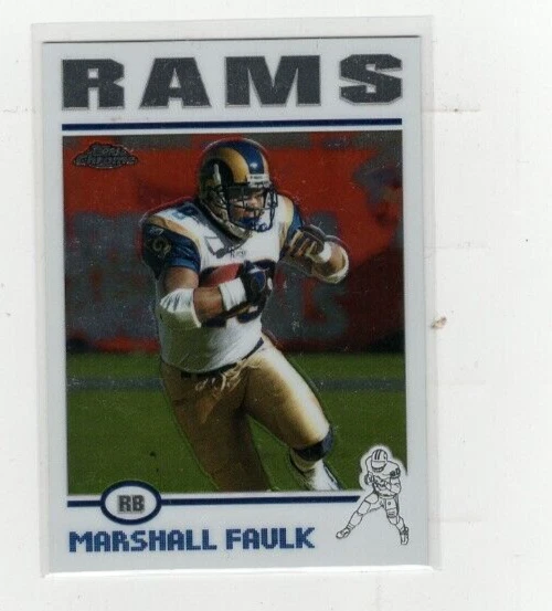2004 Marshall Faulk Topps Chrome #78 (D-0177) - Image 1 of 1