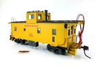 E018 - MAX GRAY BRASS 0 - "UNION PACIFIC" CA-4 CABOOSE WHIT LIGTS Nº 3821