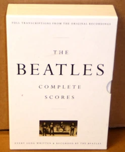 The Beatles Complete Scores hardcover sheet music songbook Full Transcriptions - Picture 1 of 13