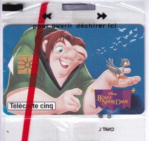 TELECARTE / PHONECARD .. FRANCE 5U PRIVE GN243 BOSSU DISNEY 07/96 NSB/NEUVE C45€ - Imagen 1 de 2