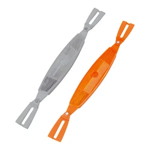 Bikes Wheel Reflectors Bicycles Decor Tire Reflective Spoke for Safety Warning - Picture 1 of 14