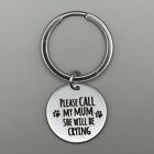 Dog Tag-Please Call My Mum She Will Be Crying