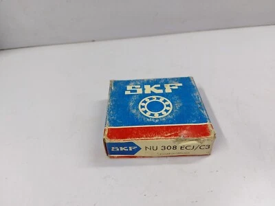 SKF NU 308 ECJ/C3 Cylindrical Roller Bearing - Image 1 of 4