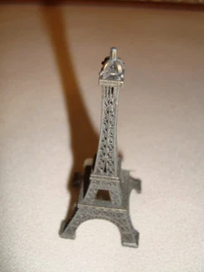 Miniature Eiffel Tower Iron from Paris, France, Height: 2.75 - Picture 1 of 1