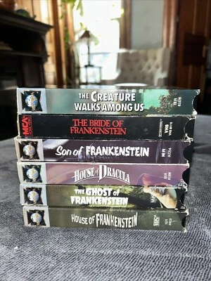 Son, The Ghost of Frankenstein VHS, Universal Monsters Horror Movie Lot 6 - Image 1 of 4