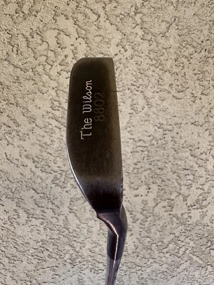 35" THE WILSON 8802 MILLED BLADE PUTTER - HEAD SPEED STEEL SHAFT - POULIN GRIP - Image 1 of 4