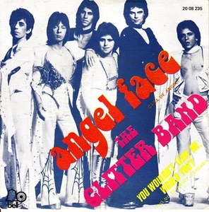 7" the GLITTER BAND angel face (cara de angel) 45 SPANISH 1974 SINGLE - Imagen 1 de 2